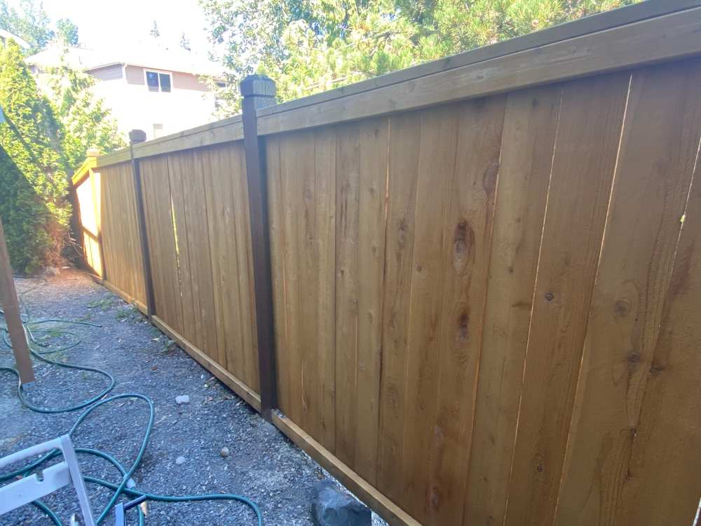 Paiting deck and fence services in Everett