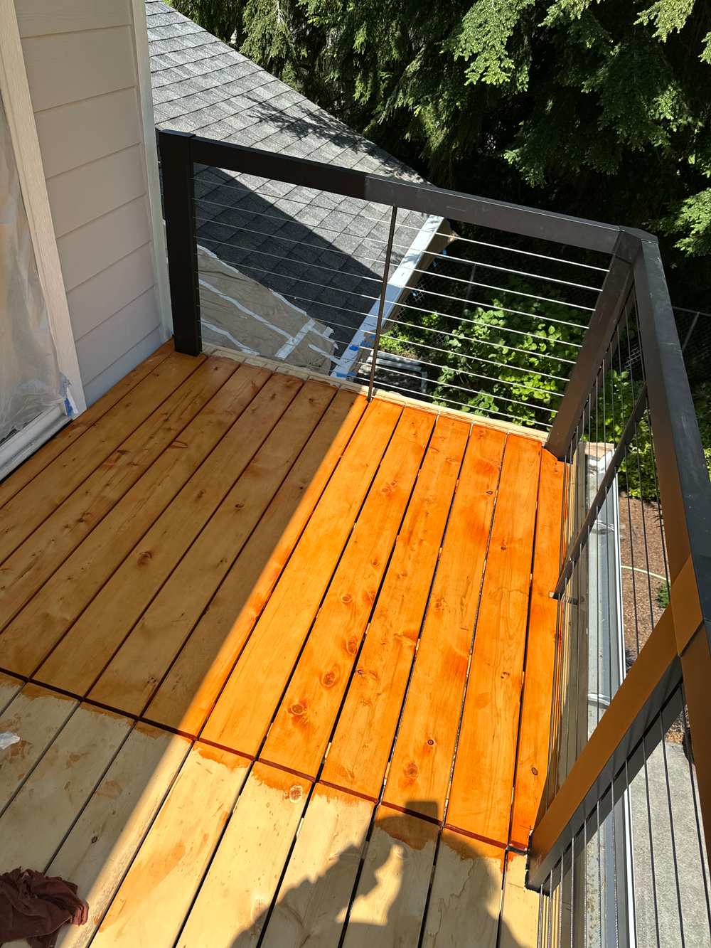 Paiting deck and fence services in Whidbey Island