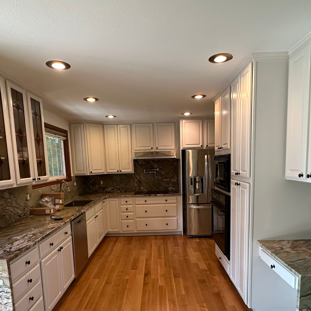 Cabinet painting our work Vanhousing