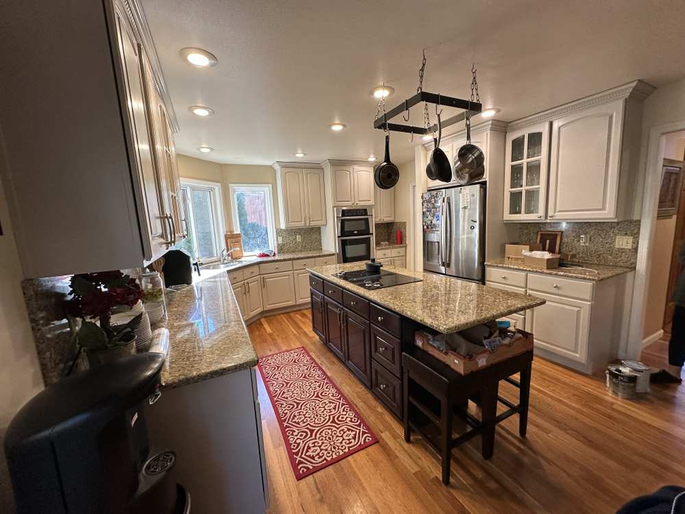 Cabinet painting our work Vanhousing