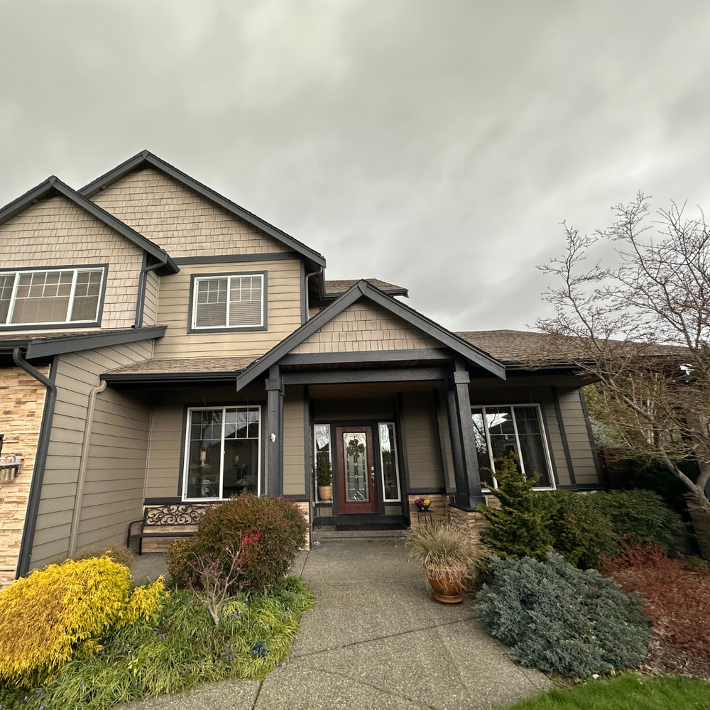 Exterior painting our work Vanhousing