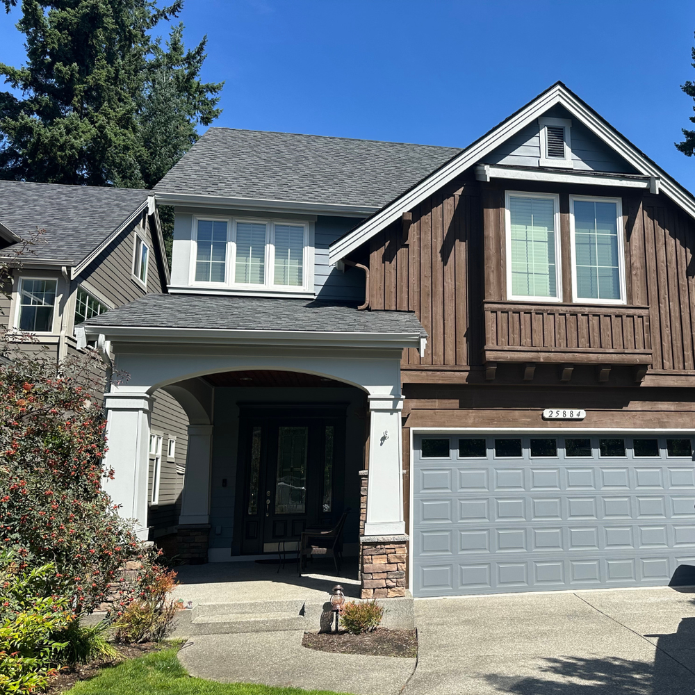 Exterior painting our work Vanhousing