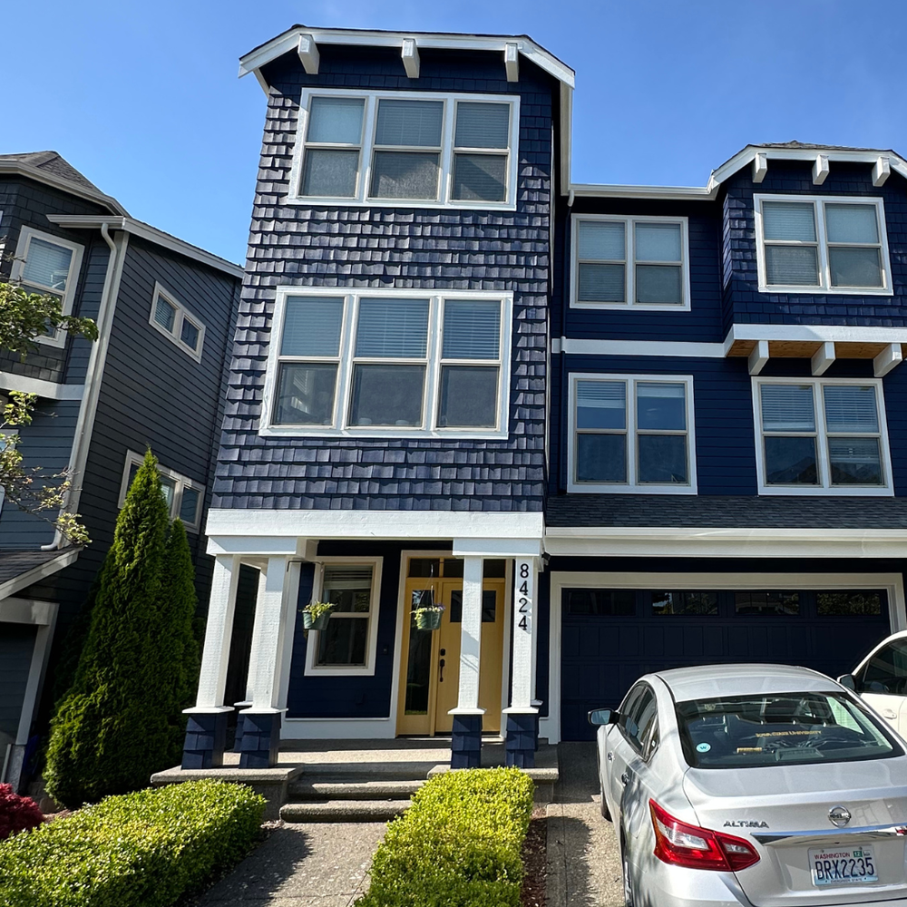 Exterior painting our work Vanhousing