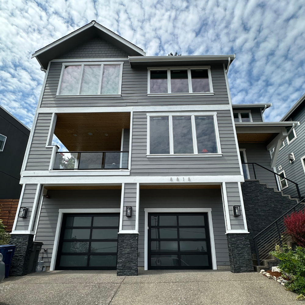 Exterior painting our work Vanhousing