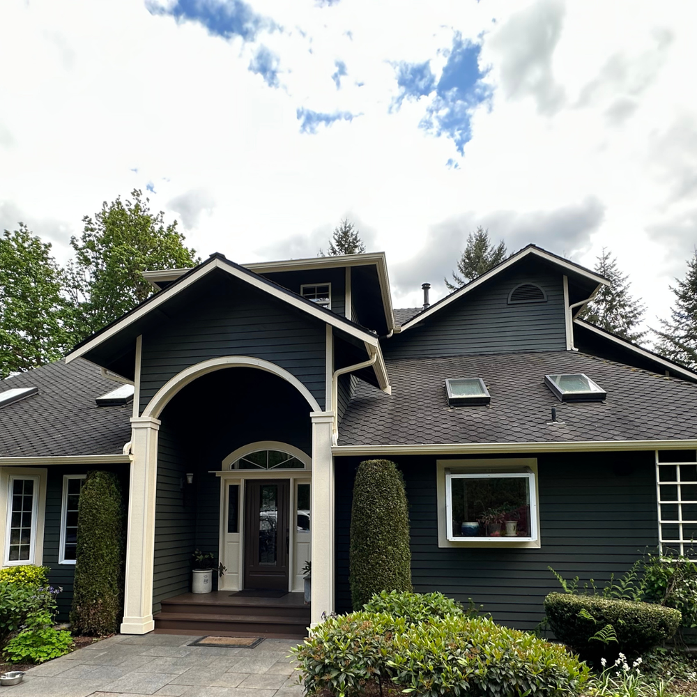 Exterior painting our work Vanhousing