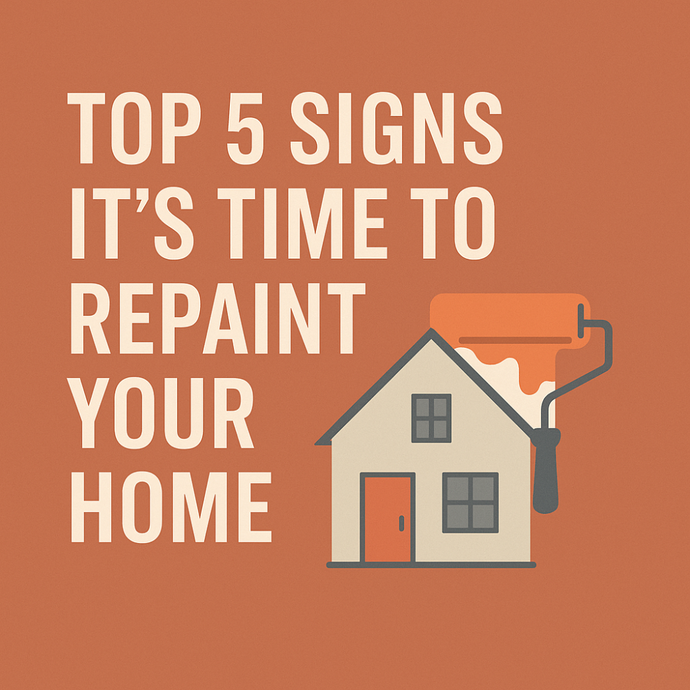 Top 5 Signs It’s Time to Repaint Your Home – Professional Advice from VanHousing Painters