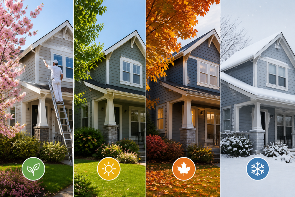 When Should You Paint Your House Exterior in Washington?