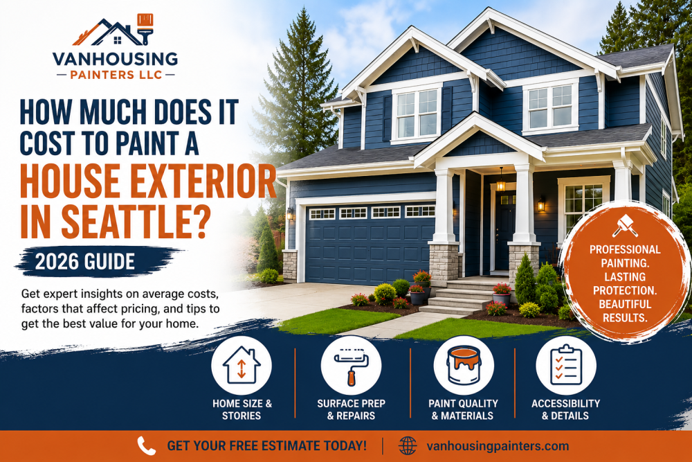 How Much Does Exterior House Painting Cost in Seattle?